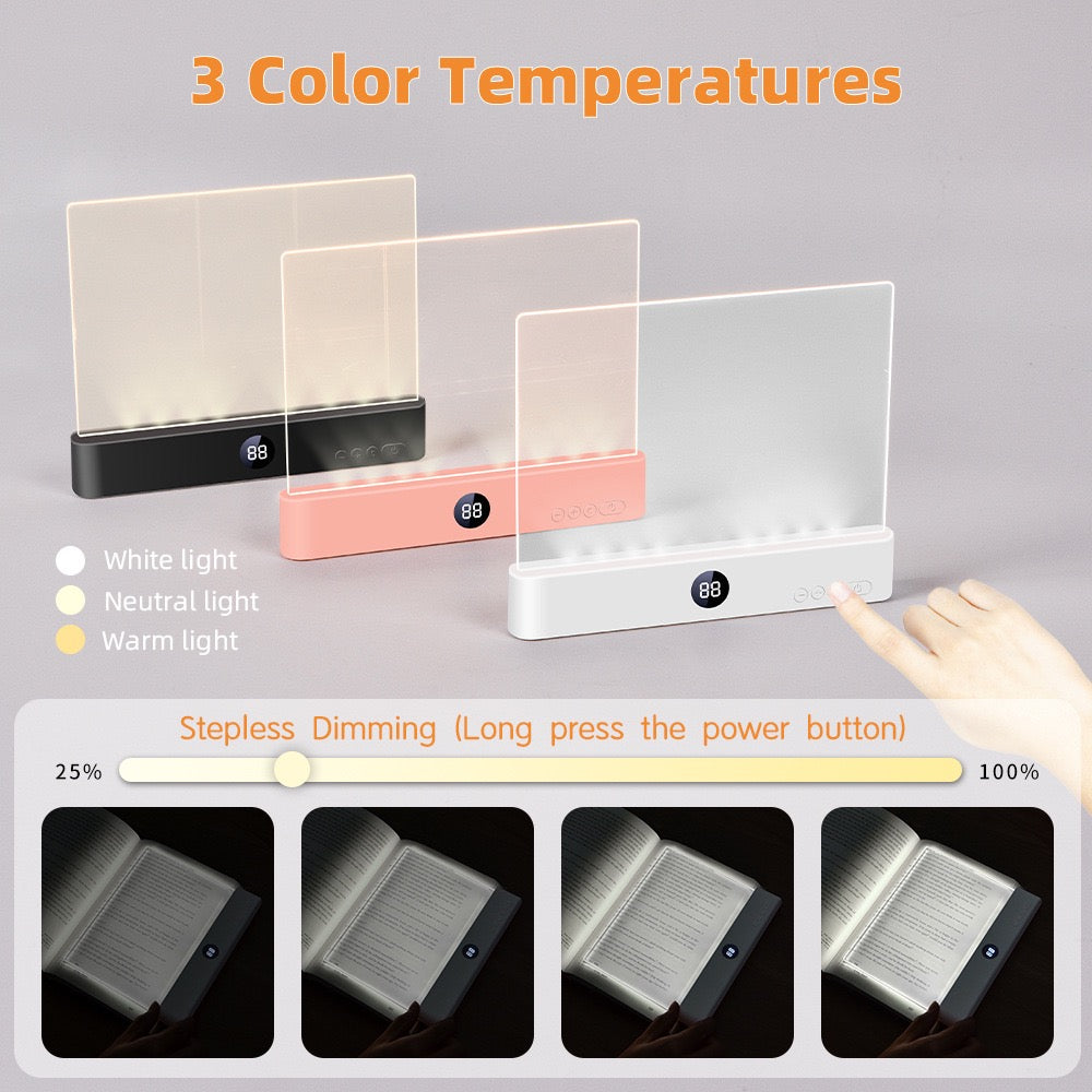 Sleep-Friendly Night Reading Light